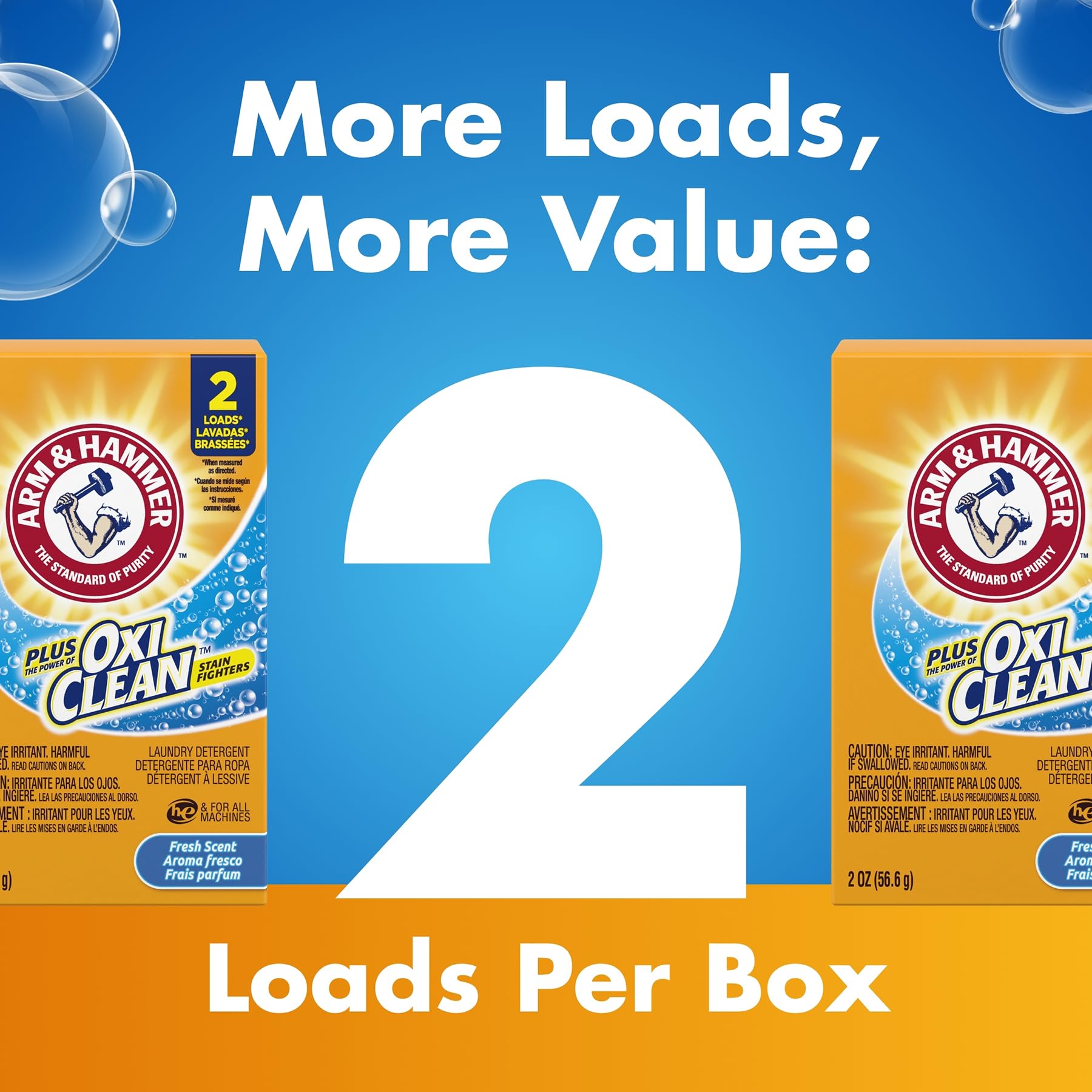 Amazon.com: Arm & Hammer plus OxiClean Powder Laundry Detergent